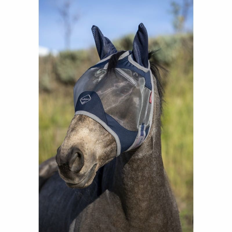 LeMieux Armour Shield Pro Half Face Field Turnout Fly Mask Eyes & Ears ...