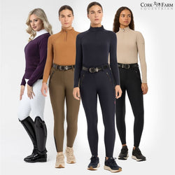 LeMieux Drytex Waterproof Knee Grip Breeches Windproof Ladies Warm Fleece UK6-18