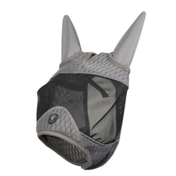 LeMieux GLADIATOR HALF Face 3D Mesh Turnout Field Fly Mask Ear Protection S-XL