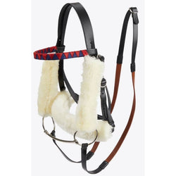 LeMieux Hobby Horse Racing Bridle Set Fluff and Reins Toy Pony Accessory Kids Play