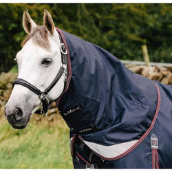 LeMieux Kudos Turnout Neck Cover 100g Lightweight Lite/Med Hood 1680 Navy XXS-XL