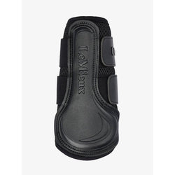 LeMieux Mesh Brushing Boots Lightweight Schooling Splint Black/White/Brown S-XL