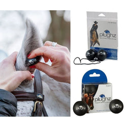 LeMieux PLUGHZ Horse EAR PLUGS Improve Relaxation/Focus Reduce Noise Distraction