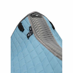 LeMieux Self-Cool Close Contact Square Cooling CC Event Jump Pad White/Blue/Grey