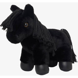 LeMieux Tiny Pony Skye Black Dressage Soft Kids Mini Toy Play Horse Plushie XS