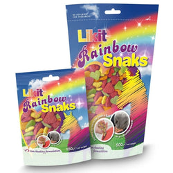 Likit Rainbow Snaks Horse and Pony Treats with Natural Colours and Flavours 100/500g