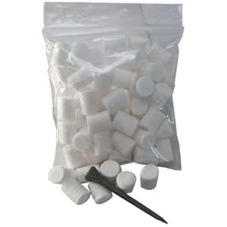 Liveryman Preformed Cotton Stud Plugs For Packing Out Stud Holes When Not In Use