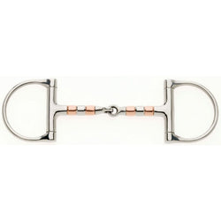 Lorina Copper Roller D Ring Race Snaffle Aids Steering Promote Salivation 5 - 6'