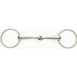 Lorina Loose Ring Stainless Steel Single Jointed Snaffle Horse Bit 4.5'-6'
