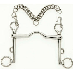 Lorina Sliding Cheek Dressage Weymouth Bit For Use With Double Bridle 4.5'-6'