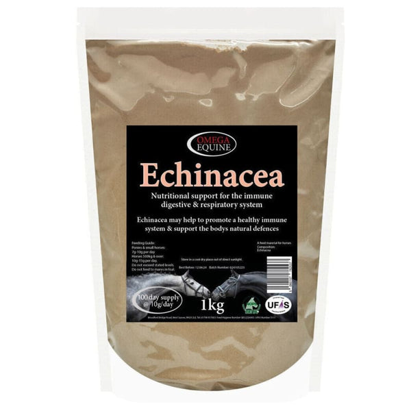 Omega Equine Echinacea Supplement Healthy Immune Digestive and Respiratory System