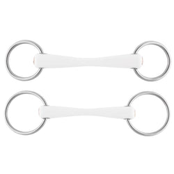 Sprenger Nathe Standard Snaffle Bit Low Port  55mm/70mm Rings 120-140mm 40820/21