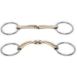 Sprenger Novocontact Single/Double Joint Snaffle Bit Sensogan 125mm SALE