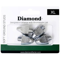 Stromsholm Diamond Soft Ground Studs Domed Shape with Tungsten Pin Standard/XL