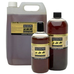 Supreme Products Chestnut Shampoo Colour Enhancing Adds Shine To Horses 500ml 1L
