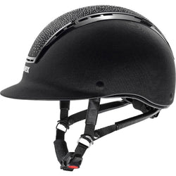 Uvex SUXXEED Flash Swarovski Crystal Riding Helmet Adjustabl Hat Black/Navy XS-S