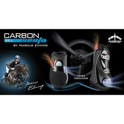 Veredus Carbon Gel Vento Airflow Cool Fetlock Showjumping Boots Black/Brown S-L