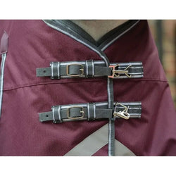 WeatherBeeta ComFiTec Plus DynamicII Detach-A-Neck Heavy Weight 360g Turnout Rug 6'3" SALE