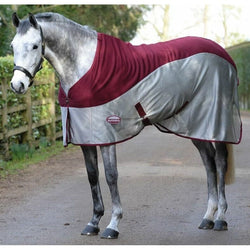 WeatherBeeta Micro-Air Cooler Standard Neck Microfleeceand Mesh Sweat Rug Burgundy