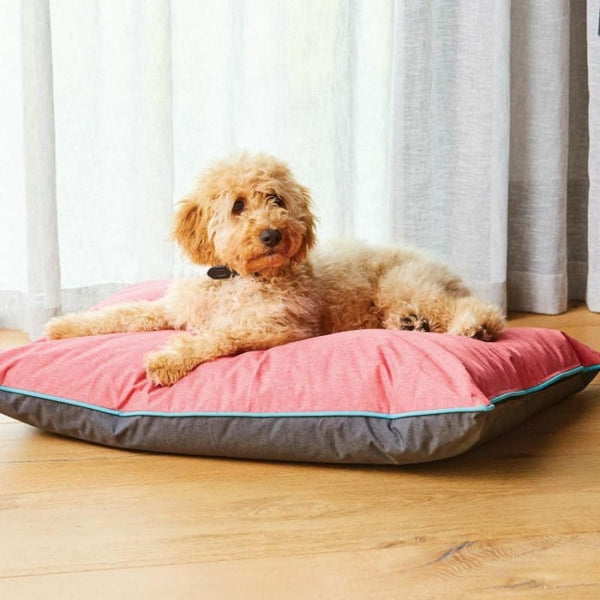 WeatherBeeta Waterproof Pillow Dog Bed With Removable Machine Washable Outer