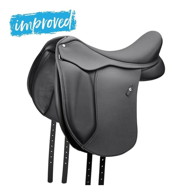 Wintec 500 Pony Synthetic Dressage Saddle Adjustable Hart Cair Black 15/16' NEW