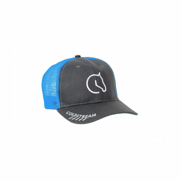 Coldstream Baseball Cap Mesh Breathable Lightweight Cool adjustable Grey/Blue