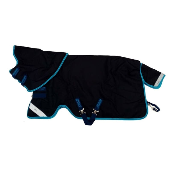 Amigo Ripstop 900D Plus Turnout 200g Medium - Black/Classic Blue - Do Trot In Tack Shop Amigo Ripstop 900D Plus Turnout 200g Medium - Black/Classic Blue - Do Trot In Tack Shop