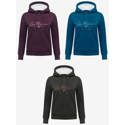 LeMieux Mollie Hoodie Warm Snuggly Winter Fleece Jumper Fig/Navy/Liquorice AW22