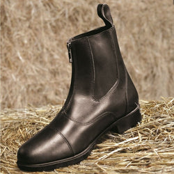Mark Todd Toddy Zip Junior Jodhpur Boot Black 3 SALE