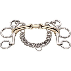 Sprenger Dynamic RS Short Shank 45° Curved Pelham Curb Bit Sensogan 42014