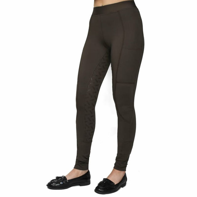 Whitaker Ladies Shore Riding Tights Skins Leggings Full Silicone