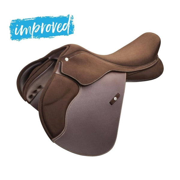 Wintec Pro Jump PONY Adjustable Synthetic Jumping Saddle HART Black/Brown 16 NEW